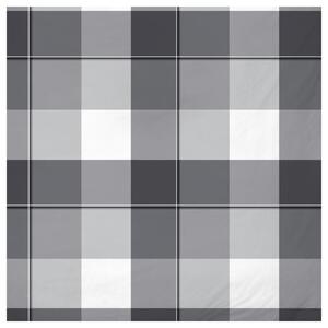 Posteľná bielizeň CHECK sivá/biela, 70x90 a 140x200 cm
