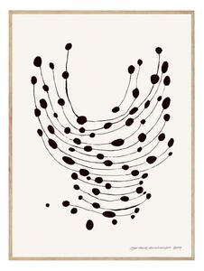 Autorský plagát Dancing Dots by Leise Dich Abrahamsen A4