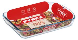 Sklenený pekáč s uchami PYREX 35x23cm/2,7l., borosilikát