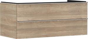Skrinka pod umývadlo pod dosku Hansgrohe Xelu Q 118x49,5x55 cm prírodný dub 54084000