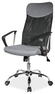 Kancelárska stolička SIGQ-025 sivá/čierna
