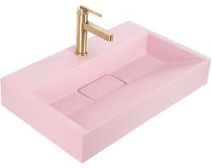 Umývadlo Rea Goya Pink Na Dosku 60 Cm - Konglomerát