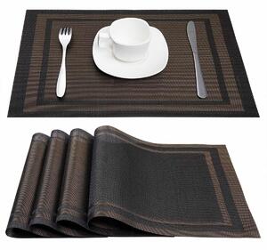 Prestieranie AMERICANO čierne so zlatou 30x45 cm
