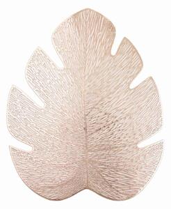 Dekoratívne prestieranie MONSTERA rose gold 44x36 cm