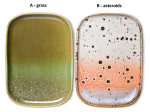 Keramická tácka 70's Ceramics Atlas A - grass