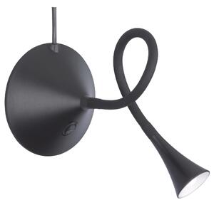 Stolná LED lampa VIPER čierna