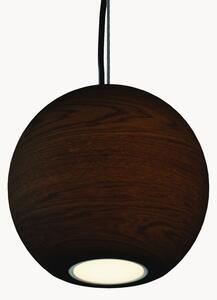 Malé závesné svietidlo z dubového dreva Basic Texture