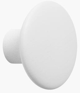Nástenný háčik z dubového dreva Dots, Ø 9 cm