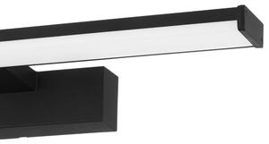 Nástenné LED svietidlo PANDELLA 1 čierna/biela, šírka 40 cm