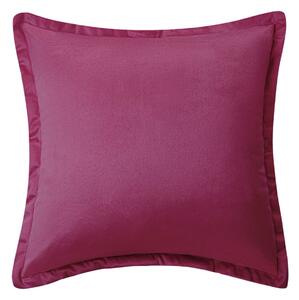 Velúrová obliečka na vankúš SOFT VELVET bordová 40x40 cm