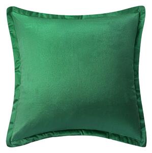 Velúrová obliečka na vankúš SOFT VELVET fľašovo zelená 40x40 cm