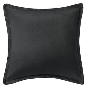Velúrová obliečka na vankúš SOFT VELVET čierna 40x40 cm