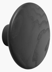 Nástenný háčik z dubového dreva Dots, Ø 13 cm