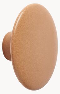 Nástenný háčik z dubového dreva Dots, Ø 13 cm