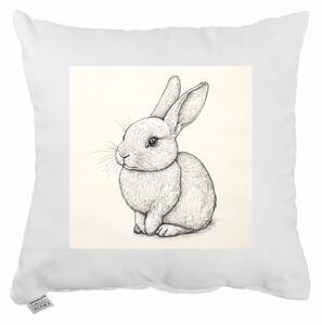 Dekoratívny vankúš Bunny Sketch 40x40 cm EMI