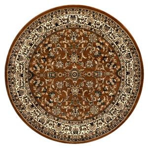Okrúhly koberec ROYAL ADR vzor 1745 hnedá