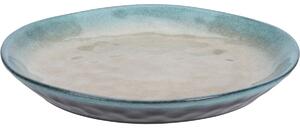Kameninový dezertný tanier Dario, 20 cm, modrá