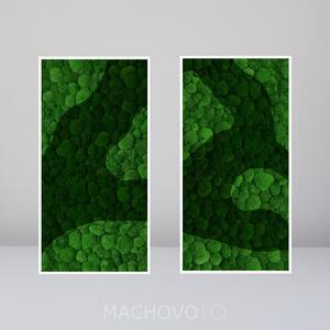 Machová zostava - obdĺžniková dvojica - kopcovitý mach