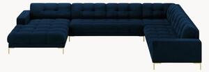Rohová pohovka Bali Royal Blue (7-miestna)