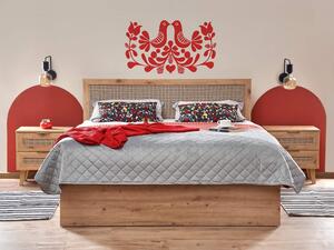 Manželská posteľ Borneo 160x200 - dub artisan