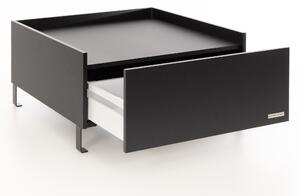 Konferenčný Stolík Luxury TopMatt - čierne nohy Konferenčný stolík veľkosť: 90x90x40cm
