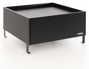 Konferenčný Stolík Luxury TopMatt - čierne nohy Konferenčný stolík veľkosť: 90x90x40cm