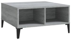 Konferenčný stolík sivý sonoma 60x60x30 cm drevotrieska