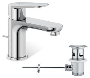 Kludi X1 75 umývadlová batéria 322660575 s vyskakovacím odtokom, chróm