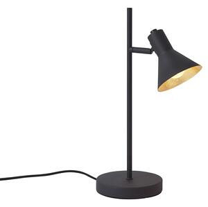 Moderná stolná lampa čierna so zlatom 1-svetlo - Magno