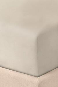 Plachta s gumičkou JERSEY taupe Rozmer: 80x160x15 cm
