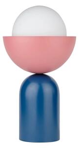 Osram - Stolná lampa DECOR BOWL 1xE14/25W/230V modrá/ružová