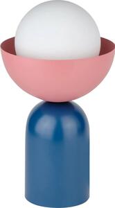 Osram - Stolná lampa DECOR BOWL 1xE14/25W/230V modrá/ružová