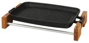 Liatinová grilovacia platňa 31 x 42 cm Lava Metal LVECOGT3142K4