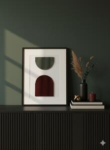 3D abstraktný obraz na stenu – moderná dekorácia 30x40 cm