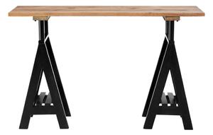 Konzolový stolík s doskou z borovicového dreva v prírodnej farbe 45x130 cm Hampstead – Premier Housewares