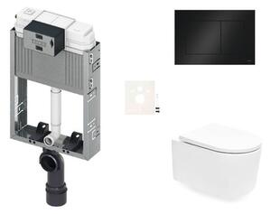 Závesný WC set na zamurovanie SAT SIKOTZTOR72BL