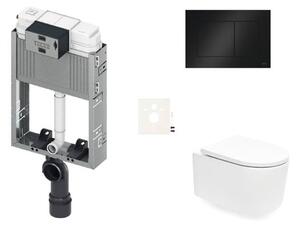 Závesný WC set na zamurovanie SAT SIKOTZREX67BL