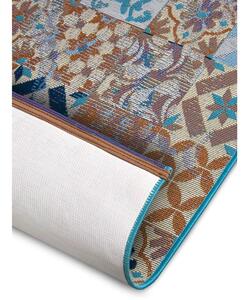 Modrý koberec behúň 75x150 cm Cappuccino Mosaik – Hanse Home