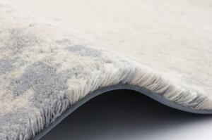 Krémovo-sivý vlnený koberec 120x180 cm Bran – Agnella