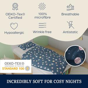 Sleepwise, Soft Wonder Kids-Edition, posteľná bielizeň, 100 x 135 cm, 40 x 60 cm, priedušná, mikrovlákno