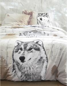 Posteľná bielizeň Arctic s potiskem vlka, bavlna