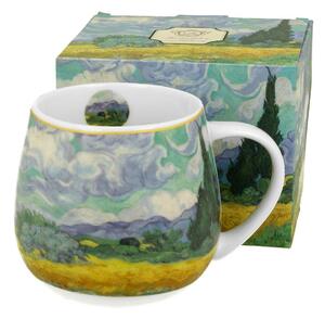 Porcelánový hrnček Van Gogh Wheat Field 430 ml