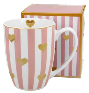 Porcelánový hrnček Little Hearts 360 ml