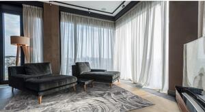 Sivý vlnený koberec 133x190 cm Ros – Agnella