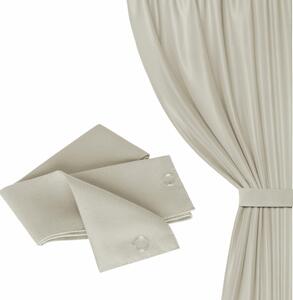 Šerpa na záves VIVA taupe 8x140 cm