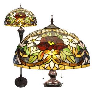 Luxury lampa do obývačky Tiffany LILY HEMISPHERE Ø50*166