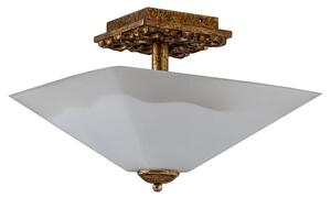 Flambeau STAR-F-S-DG - Stropné svietidlo STAR 2xE27/40W/230V medené