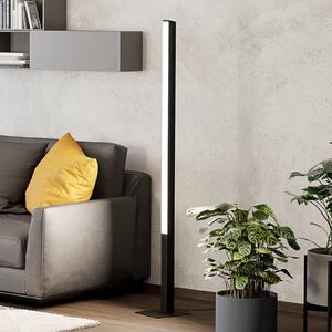 EGLO connect Simolaris-Z stojaca LED lampa, Čierna, Obývacia izba / jedáleň, kov, Moderný