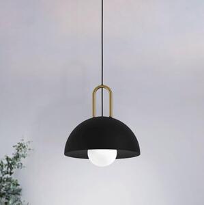 Eglo 56459 - Závesné svietidlo CALMANERA 1xE27/40W/230V čierne
