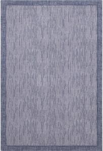 Tmavomodrý vlnený koberec 200x300 cm Linea – Agnella